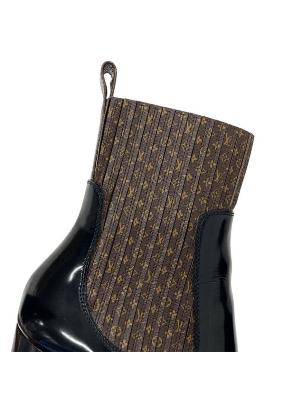 Louis Vuitton Star Trail Line Monogram Boots Short Shoes Leather Brown - Picture 10 of 11